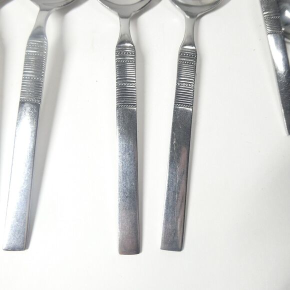 Oneida Northland Northport Stainless Flatware Lot Lines Vintage 30pc Lot - Picture 6 of 9